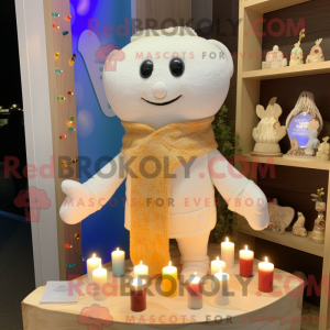 Cream Scented Candle mascot...
