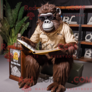 Maskotka Brun Gorilla jest...