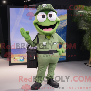 Green Moussaka mascot...