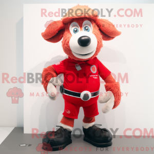 Maskottchenkostüm Rotes...