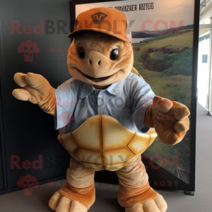 Rust Sea Turtle mascotte...