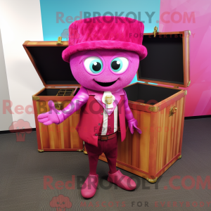 Postava maskota Magenta...