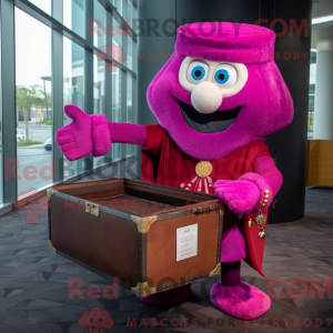 Postava maskota Magenta...