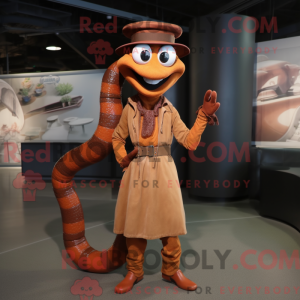 Postava maskota Rust Snake...