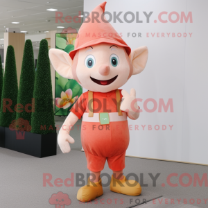 Peach Elf Maskottchen...