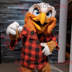 Rust Eagle maskot kostume...