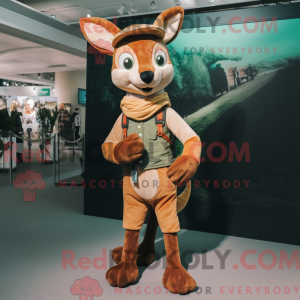 Costume de mascotte de cerf...