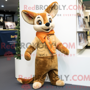 Tan Roe Deer mascotte...