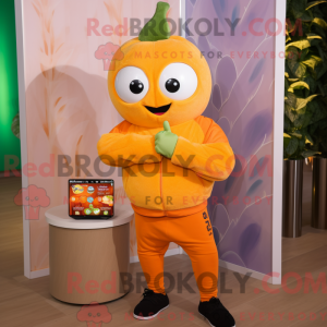 Peach Pumpkin maskot...