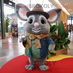 Oliven Chinchilla maskot...