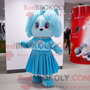 Sky Blue Pendant maskot...