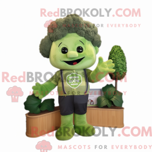 Costume mascotte de brocoli...