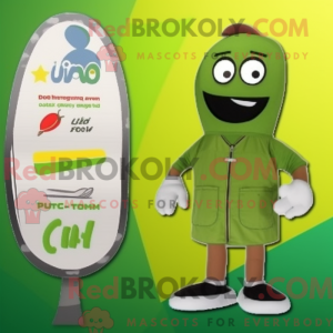 Postava maskota Olive...
