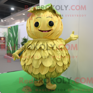 Gold Cabbage maskot...