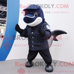 Navy Killer Whale maskot...