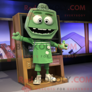 Figura de máscara de TV...