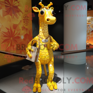 Gouden giraffe...
