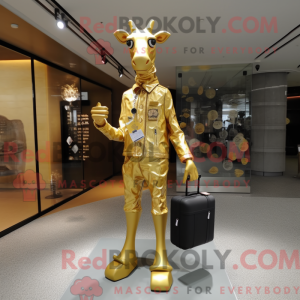 Gull Giraffe maskot...
