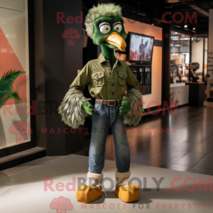 Costume mascotte d autruche...