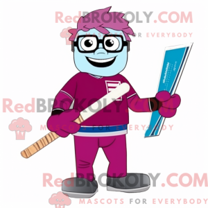 Magenta Ice Hockey Stick...