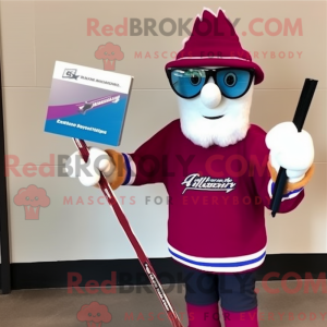Magenta Ice Hockey Stick...