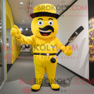 Costume mascotte de lanceur...