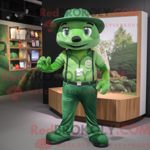 Forest Green Pendant mascot...