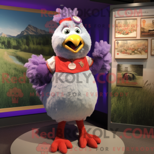 Disfraz de mascota de pollo...