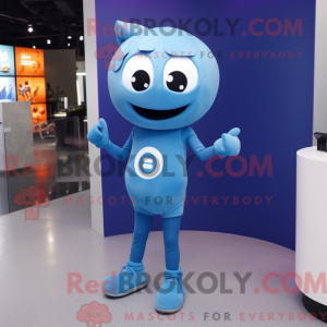 Blue Ray-maskotdraktfigur...