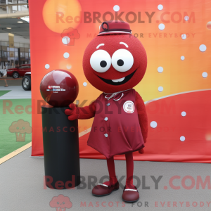 Personaggio mascotte Maroon...