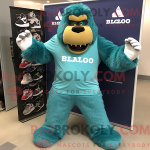 Disfraz de mascota Teal...