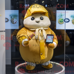 Guld kartoffel maskot...