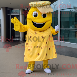 Gul biff maskot...
