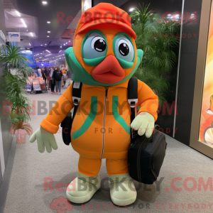 Postava maskota Olive Clown...