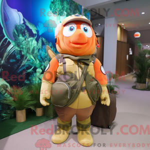 Postava maskota Olive Clown...