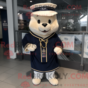 Navy Champagne maskot...