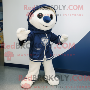 Navy Champagne maskot...