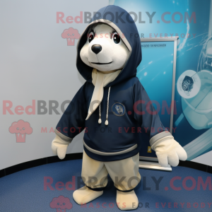 Navy Champagne maskot...
