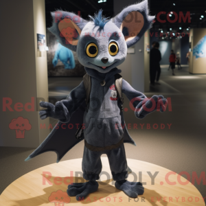 Vleermuis mascotte kostuum...