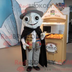 Postava maskota Grey Fish...