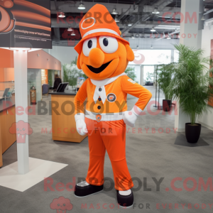 Postava maskota Orange...