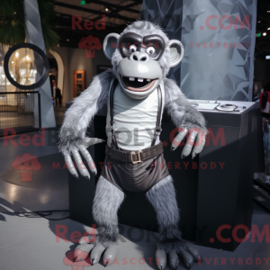 Zilveren chimpansee...