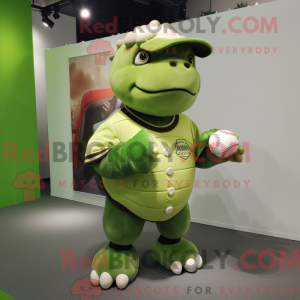 Lime Green Glyptodon...