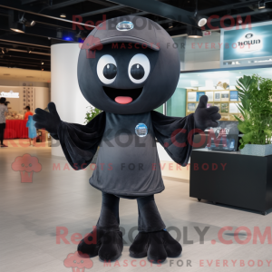 Sort vandmand maskot...