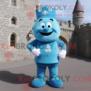 Postava maskota Sky Blue...