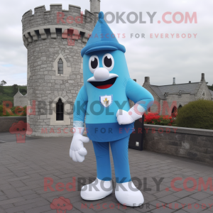 Postava maskota Sky Blue...