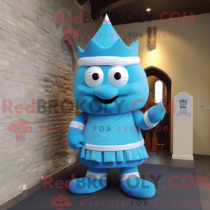 Postava maskota Sky Blue...