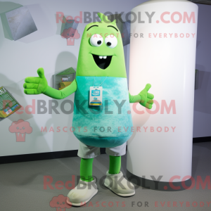 Green Ice maskot kostume...