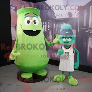 Green Ice maskot kostume...