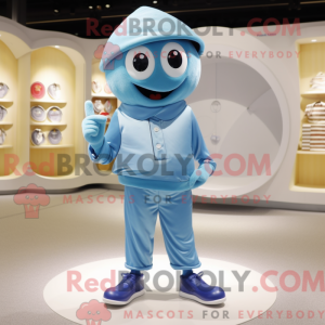 Postava maskota Sky Blue...